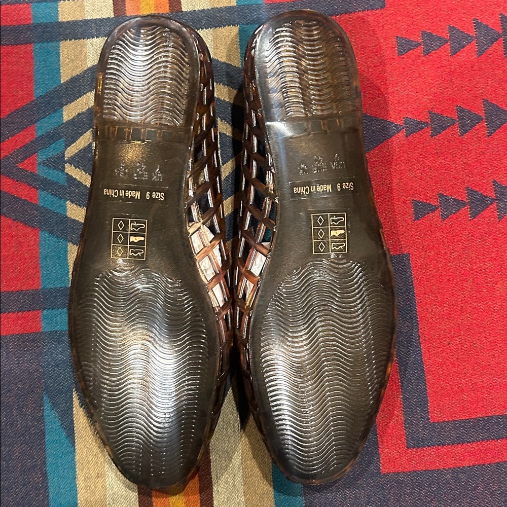 Dolce Vita Tortoiseshell Lattice Mule - Brown - Picture 4 of 4